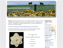 Tablet Screenshot of daffodil.org.nz